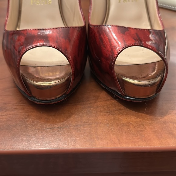 Christian Louboutin Two Tone Slingbacks - Picture 12 of 14